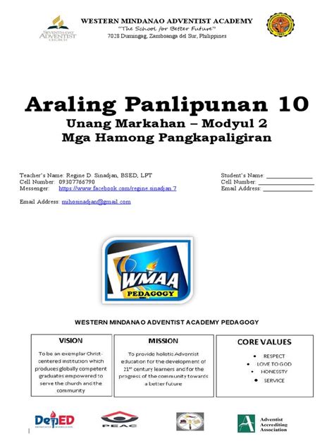 mga hamong pangkapaligiran|AralingPanlipunan 10 Unang Markahan.